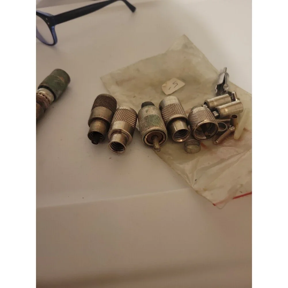 Vintage-Audio? Video? Connectors-Lot of Assorted Pieces